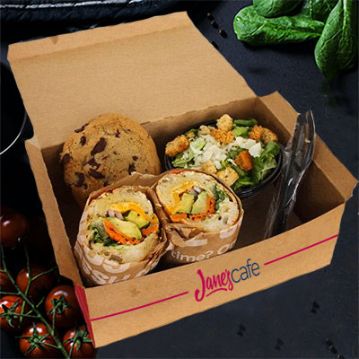 California Wraps Lunch Box Corporate Catering Jane's Cafe