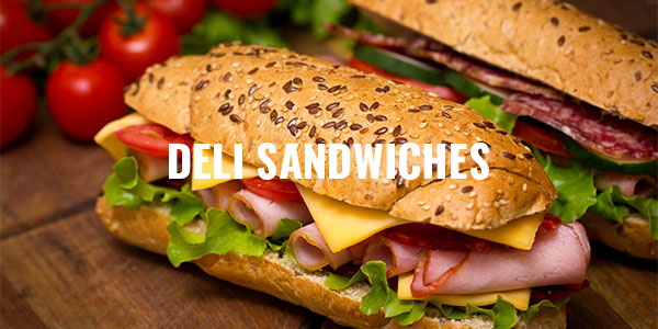 Deli Sandwiches Cafe Lunch Menu