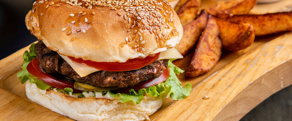 Plant Based Black Bean Burger Jane's Cafe