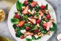 Brighten Up Your Winter With A Grilled Chicken Strawberry Salad
