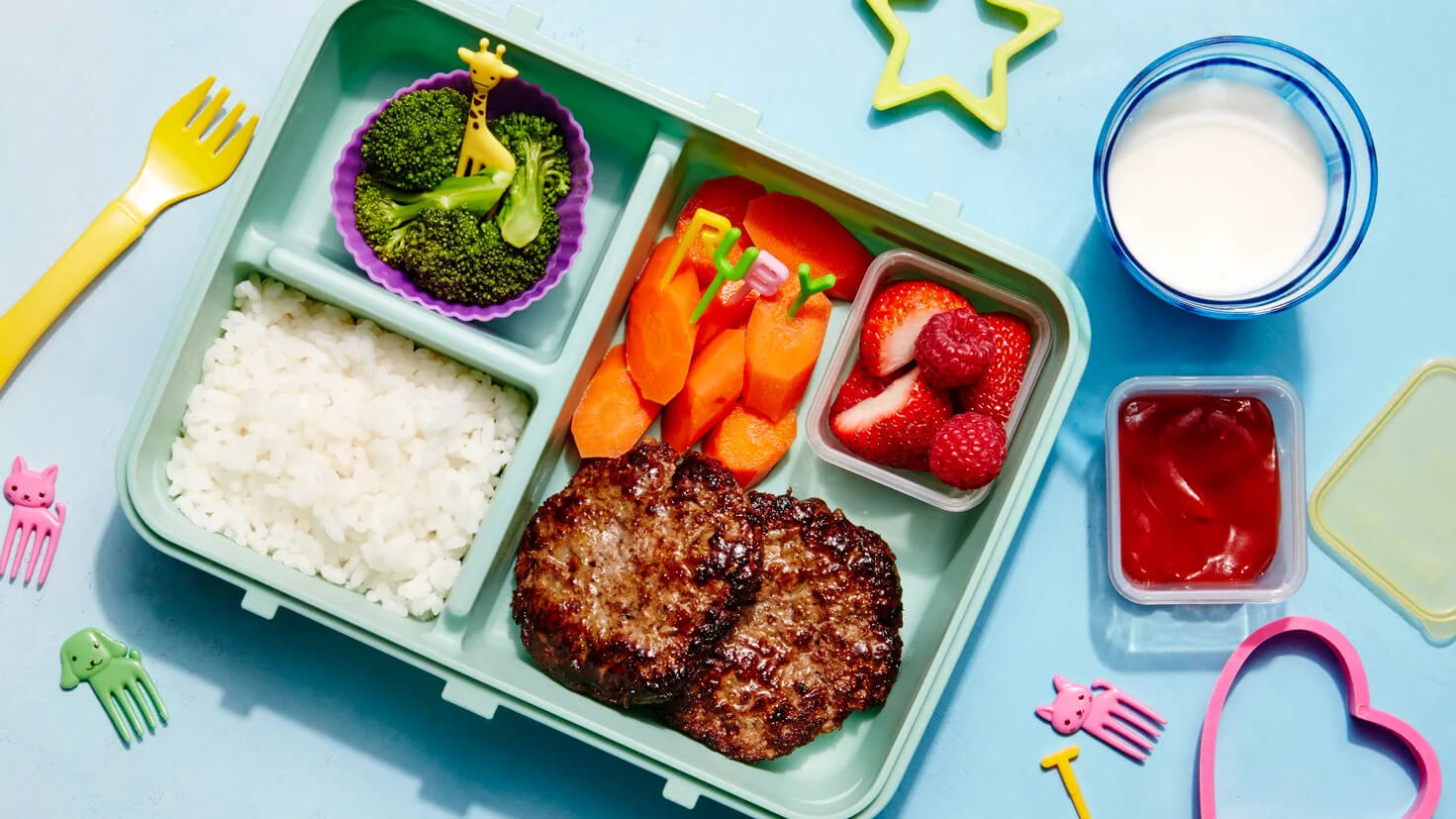 Mini Meat Patties Easy School Lunch Ideas