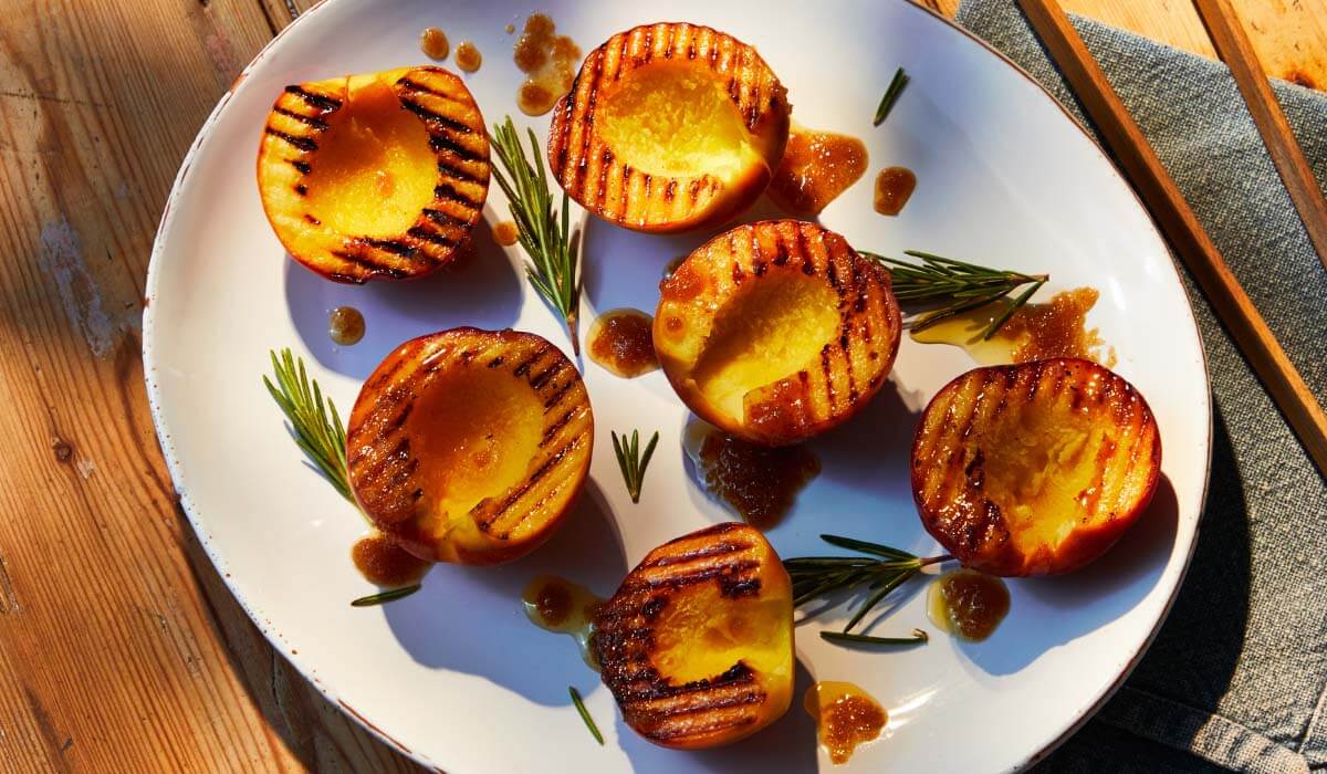 Grilled Peaches