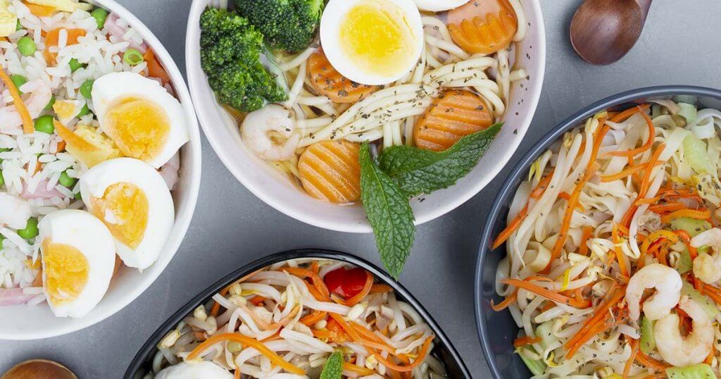 Different Types of Asian Noodles