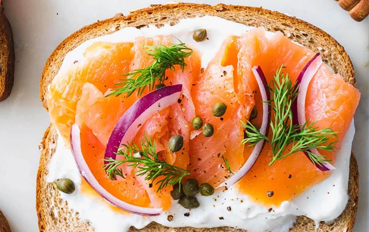 Smoked Salon on Toast Healthy Breakfast Ideas